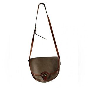 Dooney & Bourke large Cavalry Trooper bag. Saddle bag, Crossbody vintage.